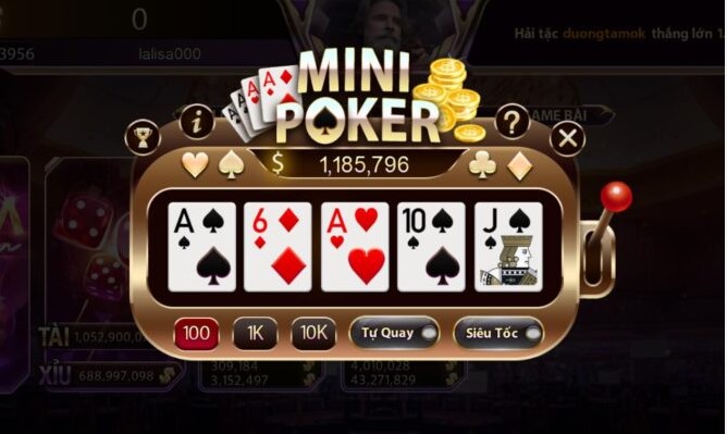 Hướng dẫn đăng nhập chơi Mini Poker tại Gemwin